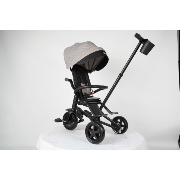 Фото - Триколісний велосипед Qplay Nova Niello Grey (S700-6NovaNielloGrey)